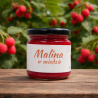 Miód wielokwiatowy z malinami