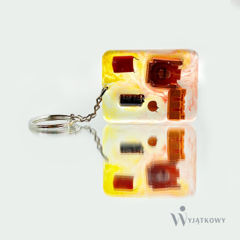 Wyjątkowy brelok ręcznie robiony w duchu zero waste.