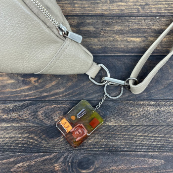Wyjątkowy brelok ręcznie robiony w duchu zero waste.